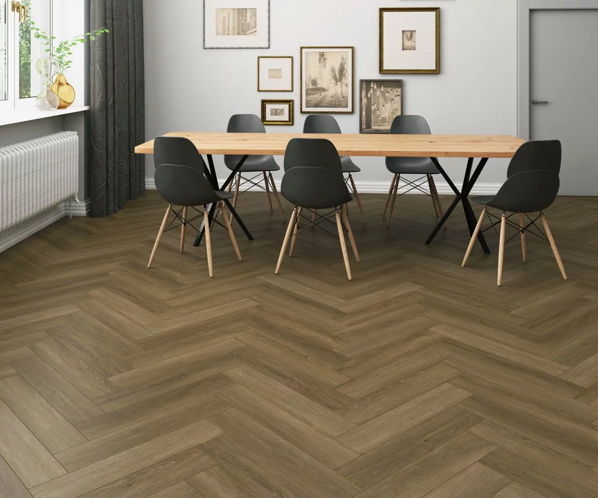 Panele winylowe Negros Klasa 33 5mm EW-7114HB Firmfit Original Herringbone - obrazek 2