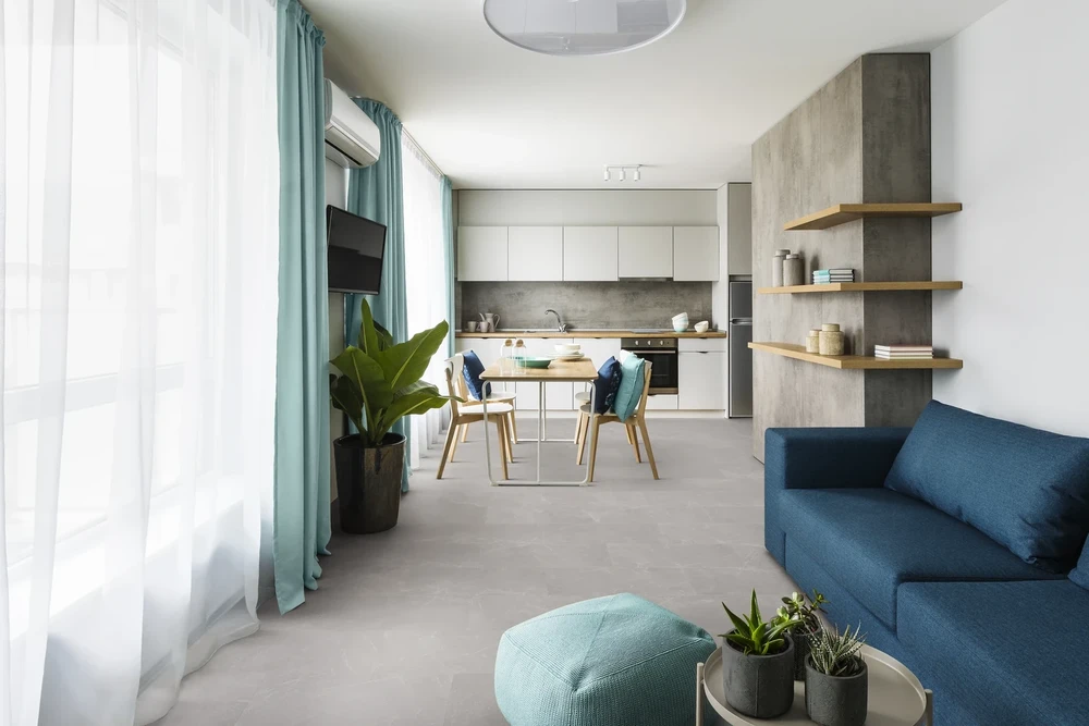 Panele winylowe Caldera Marmo Grigio Klasa 33 6,5+1 mm Lamett ParquetVinyl - obrazek 2