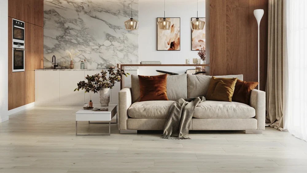 Panele winylowe Neva Powder Klasa 33 4+1 mm Lamett ParquetVinyl - obrazek 2