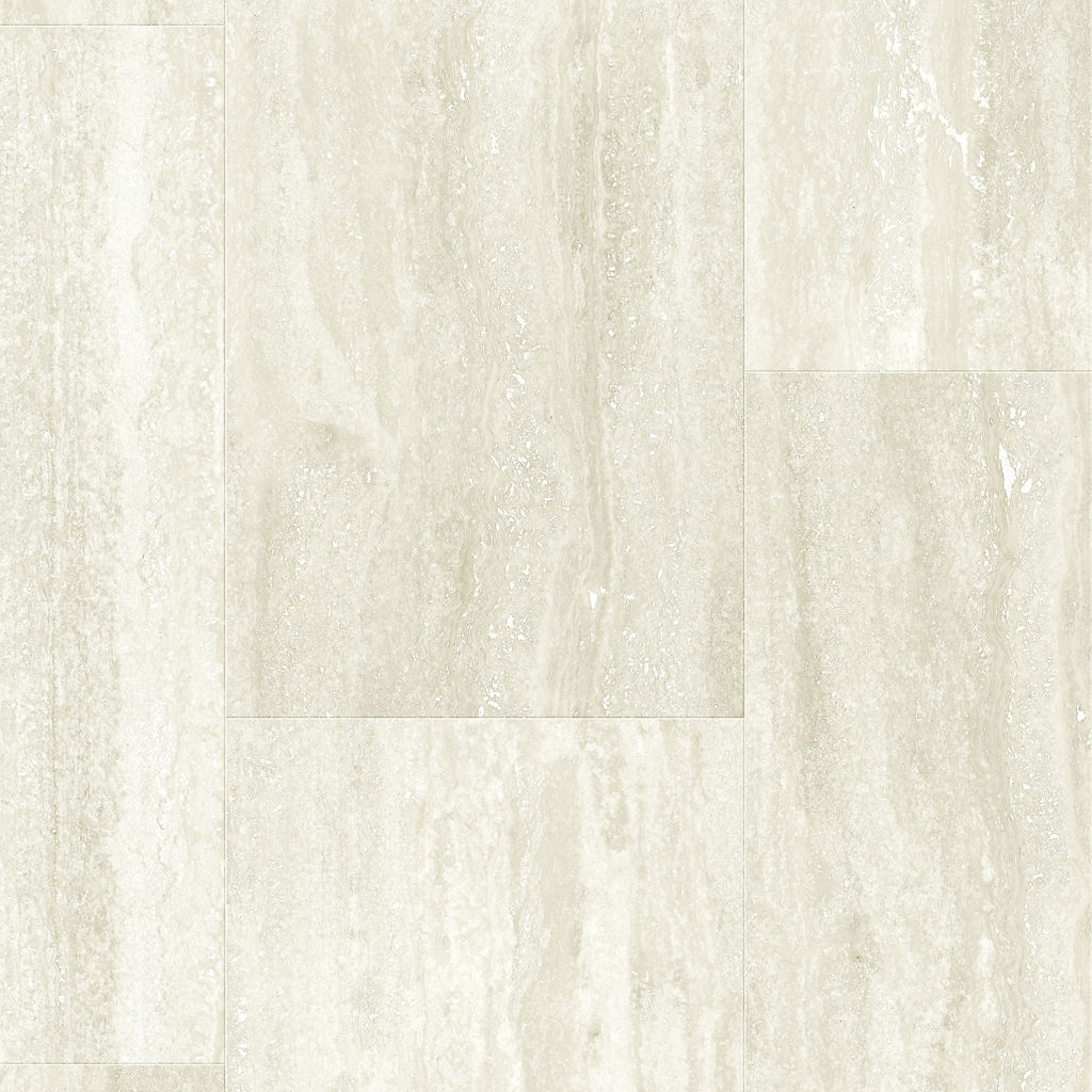 Panel winylowy Kość Słoniowa Trawertyn Klasa 33 5+1 mm V4422-49238 Pergo Isefjord Pad Pro
