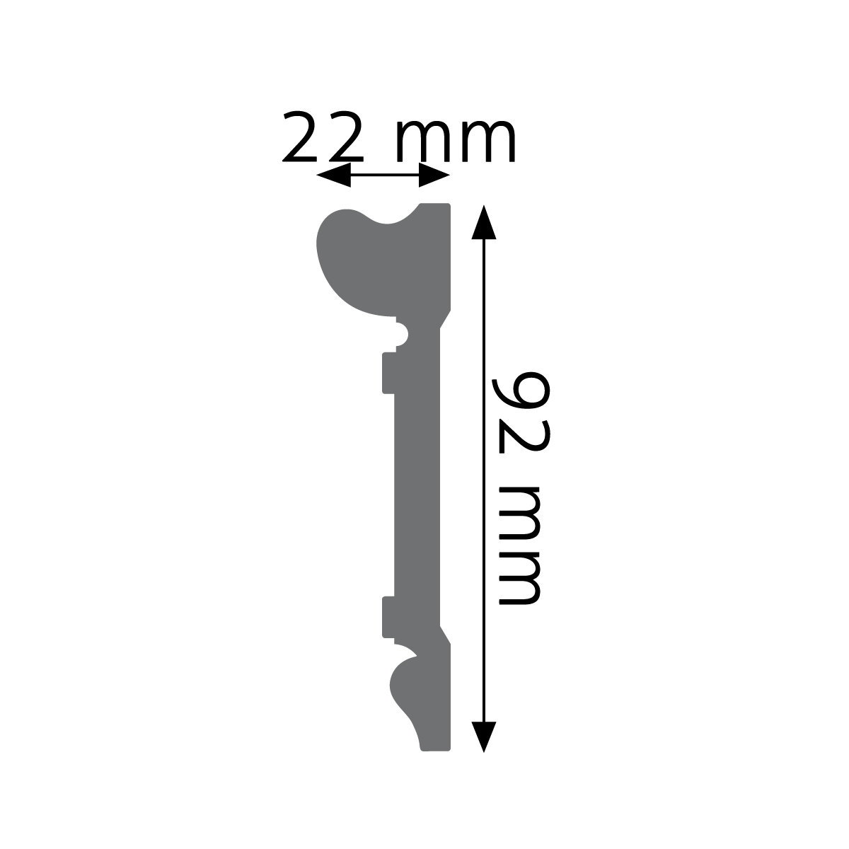Creativa LPC-21/LNG-31 Listwa ozdobna - obrazek 2