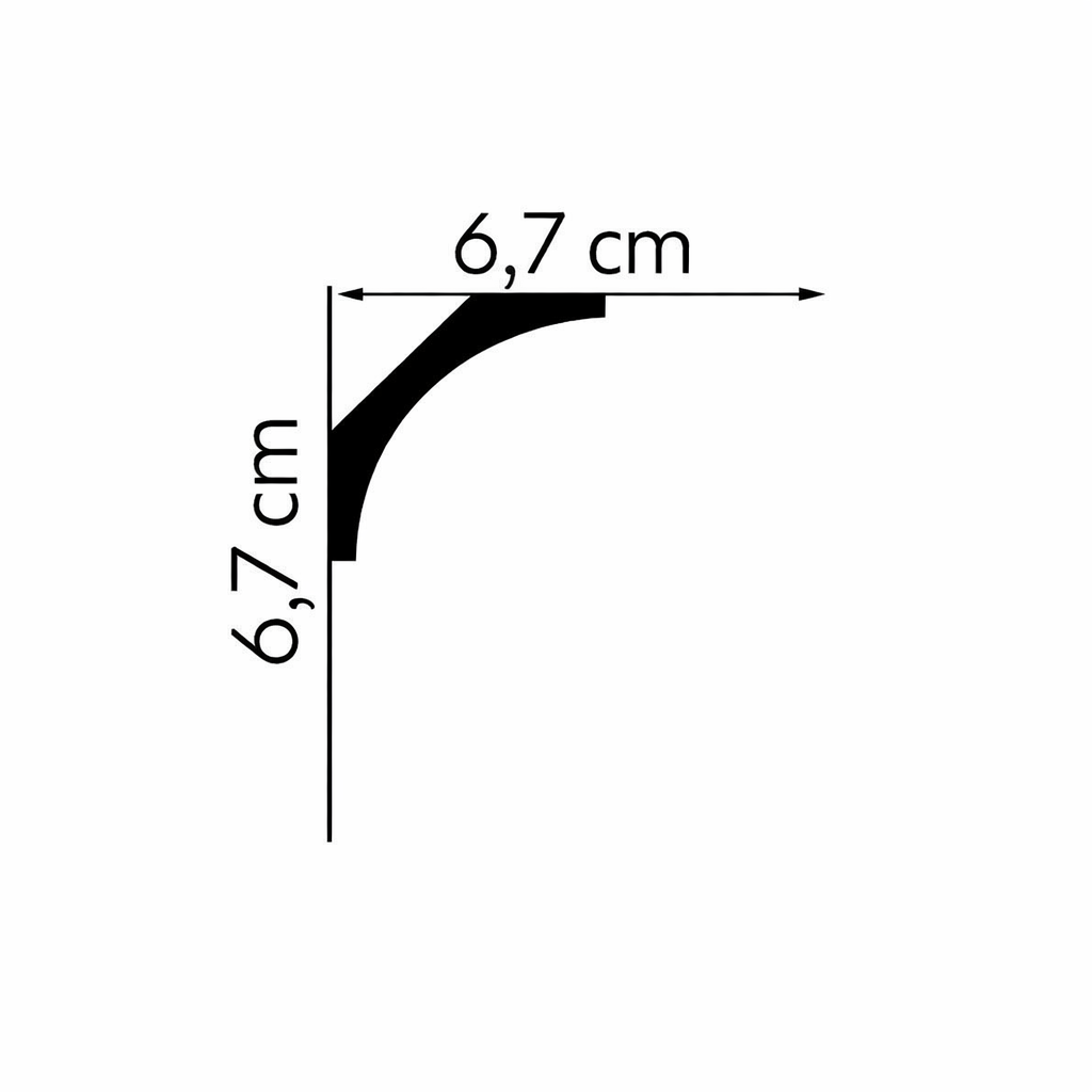 Mardom Decor MDB001 Listwa sufitowa - obrazek 2