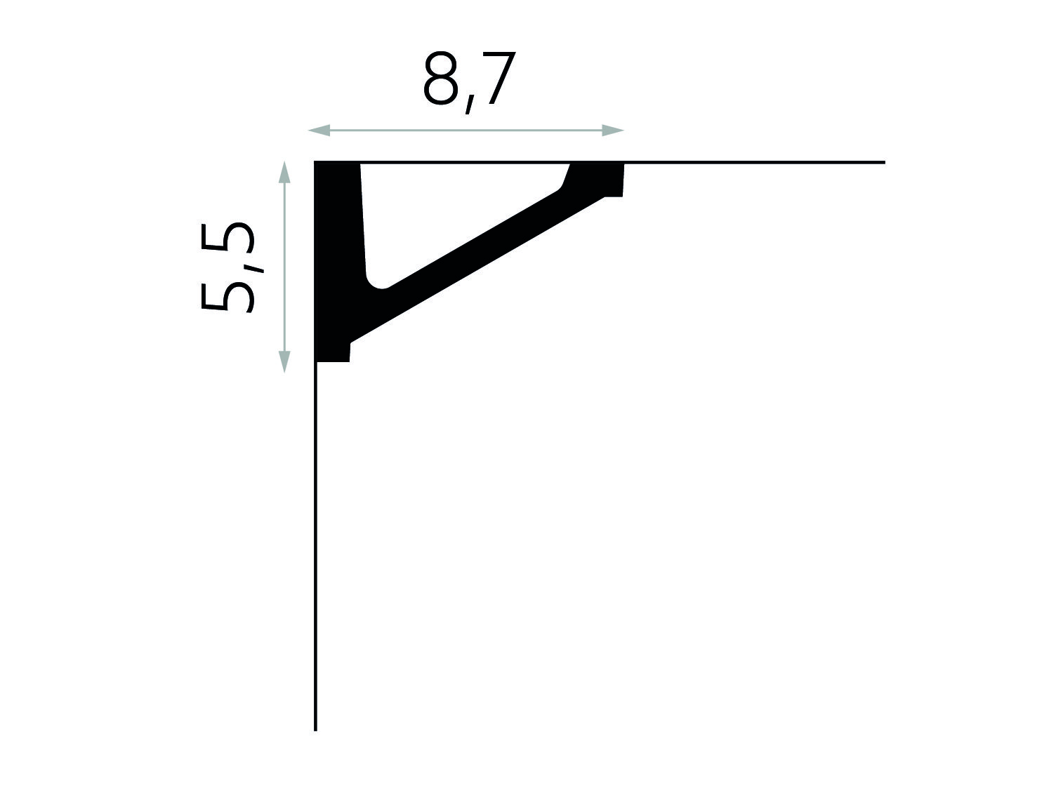 Mardom Decor MDB132 Listwa sufitowa - obrazek 2