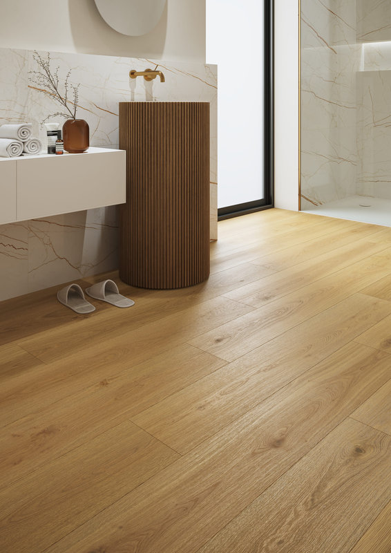 Panele winylowe Dąb Mosiężny Klasa 34 4,5+1mm Barlinek Next Step z podkładem - obrazek 4