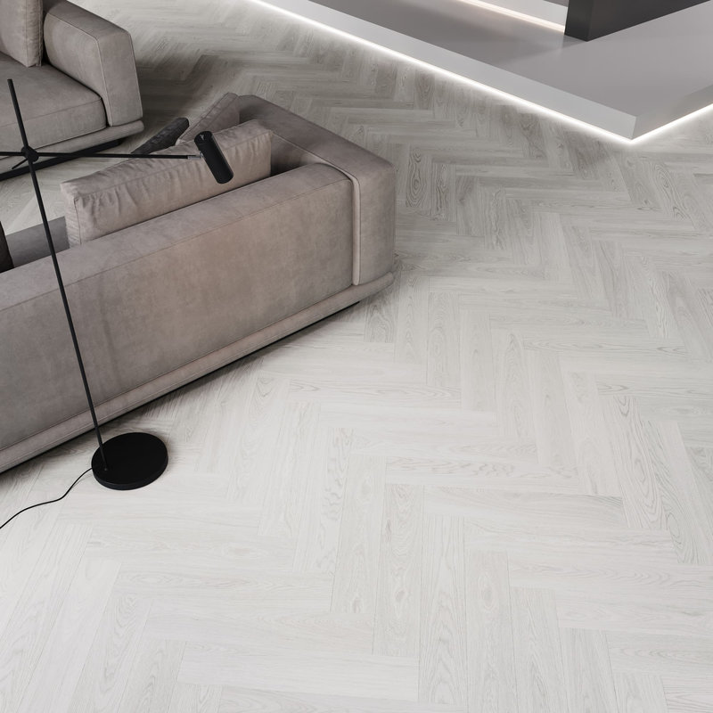 Panele winylowe Dąb Diamentowy Klasa 34 5+1mm Barlinek Next Step Herringbone z podkładem - obrazek 2