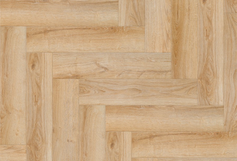 Panele laminowane De Lux Dąb California Jodełka 12 mm Weninger