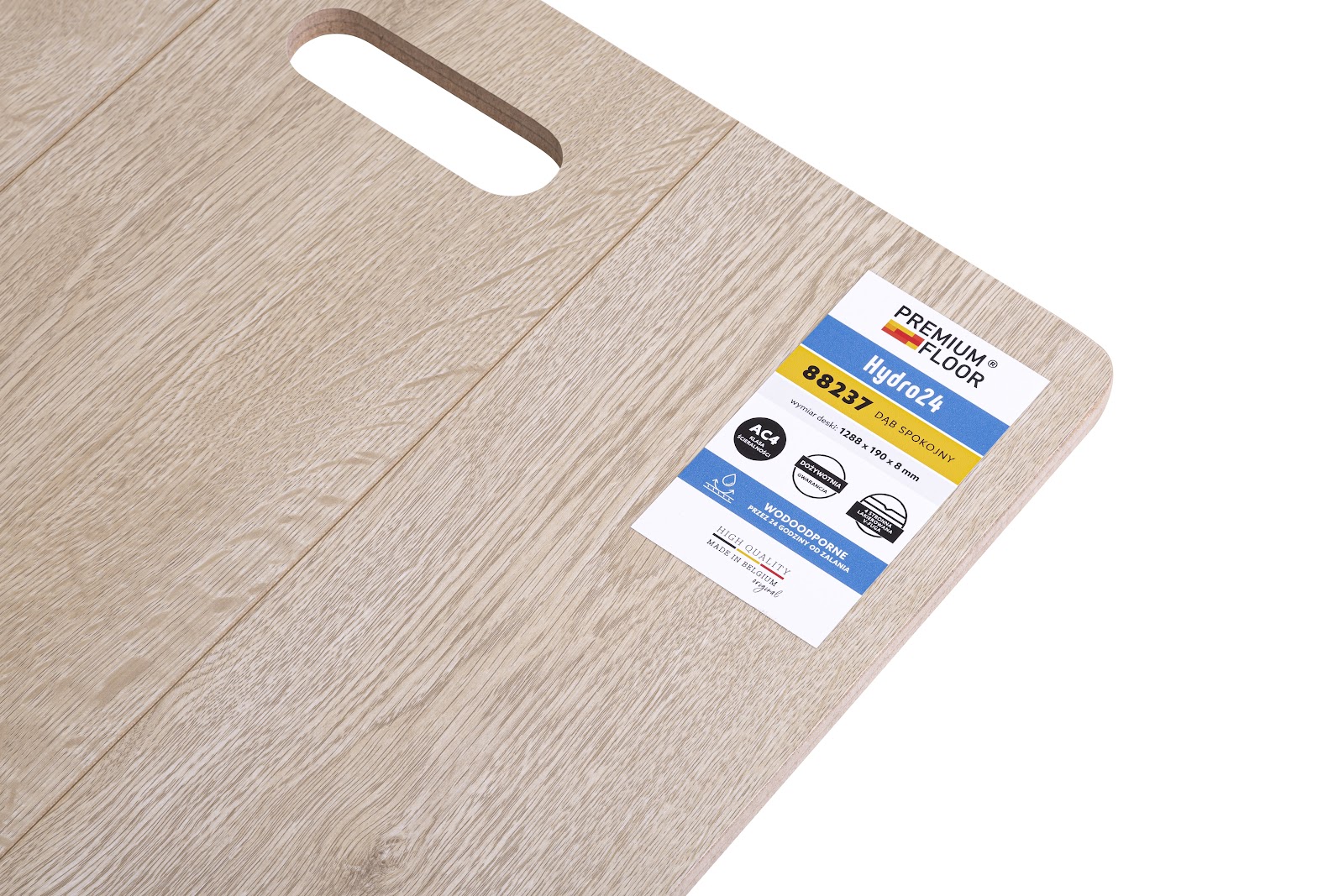 Panele laminowane Dąb Spokojny Klasa AC4 8mm Hydro72 Premium Floor
