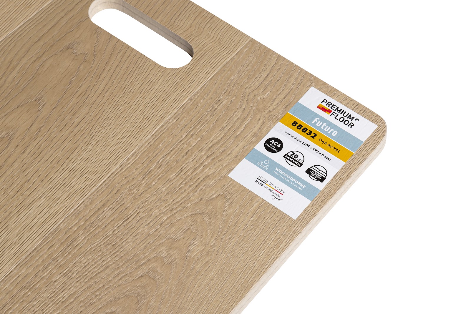 Panele laminowane Dąb Royal Klasa AC4 8mm Futuro Premium Floor