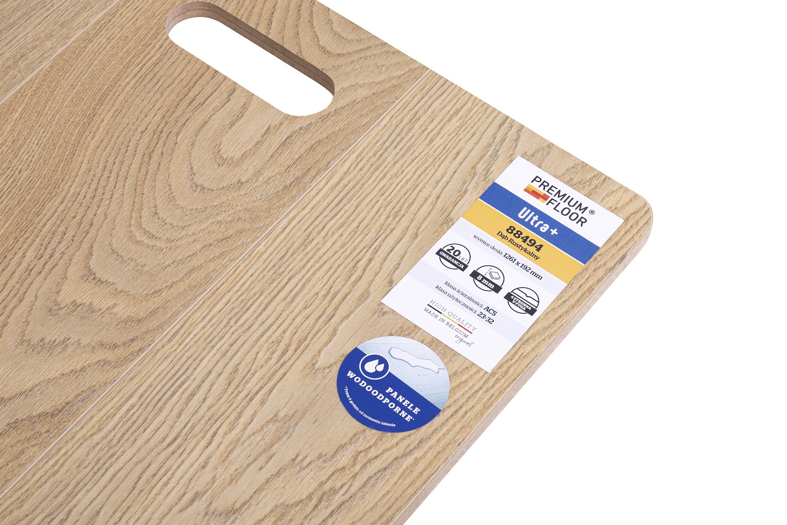 Panele laminowane Dąb Rustykalny Klasa AC5 8mm Ultra+ Premium Floor