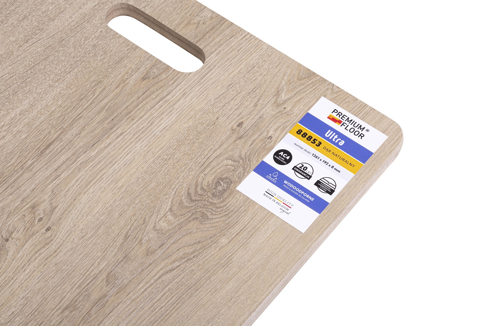 Panele laminowane Dąb Naturalny Klasa AC4 8mm Ultra Premium Floor