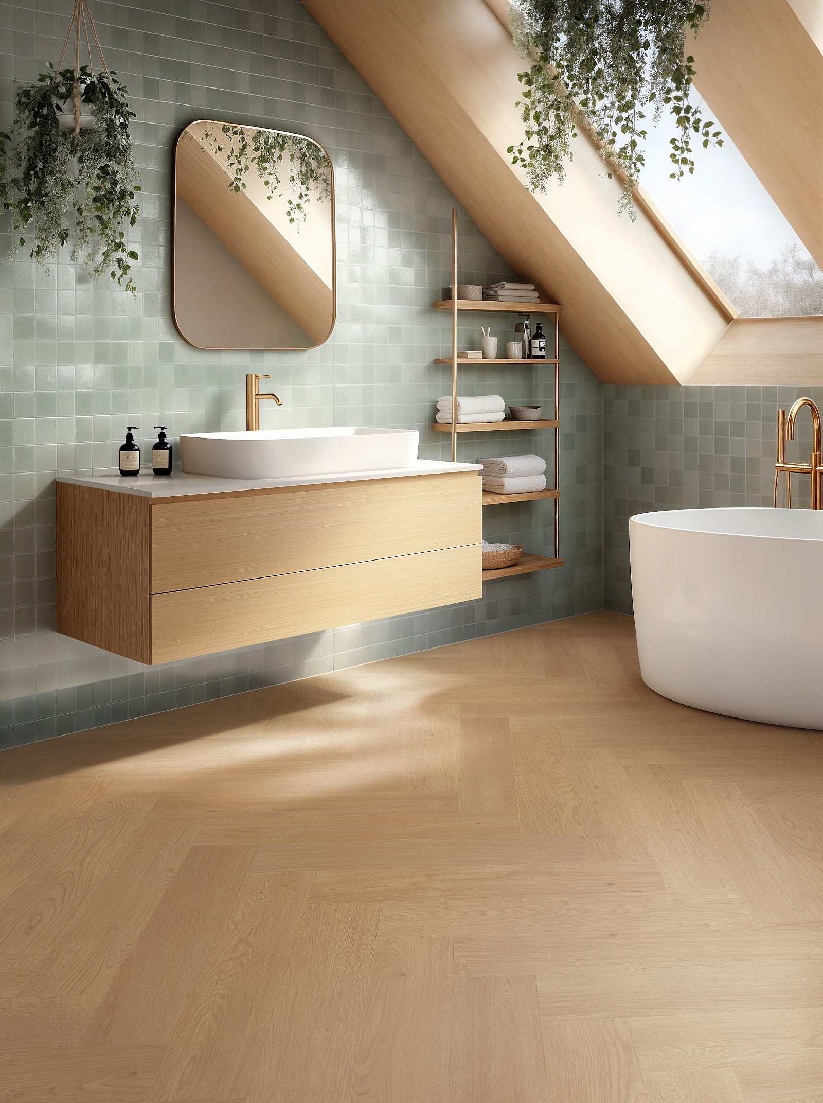 Panele laminowane Dąb Vittoria Klasa AC4 8mm Royale Premium Floor