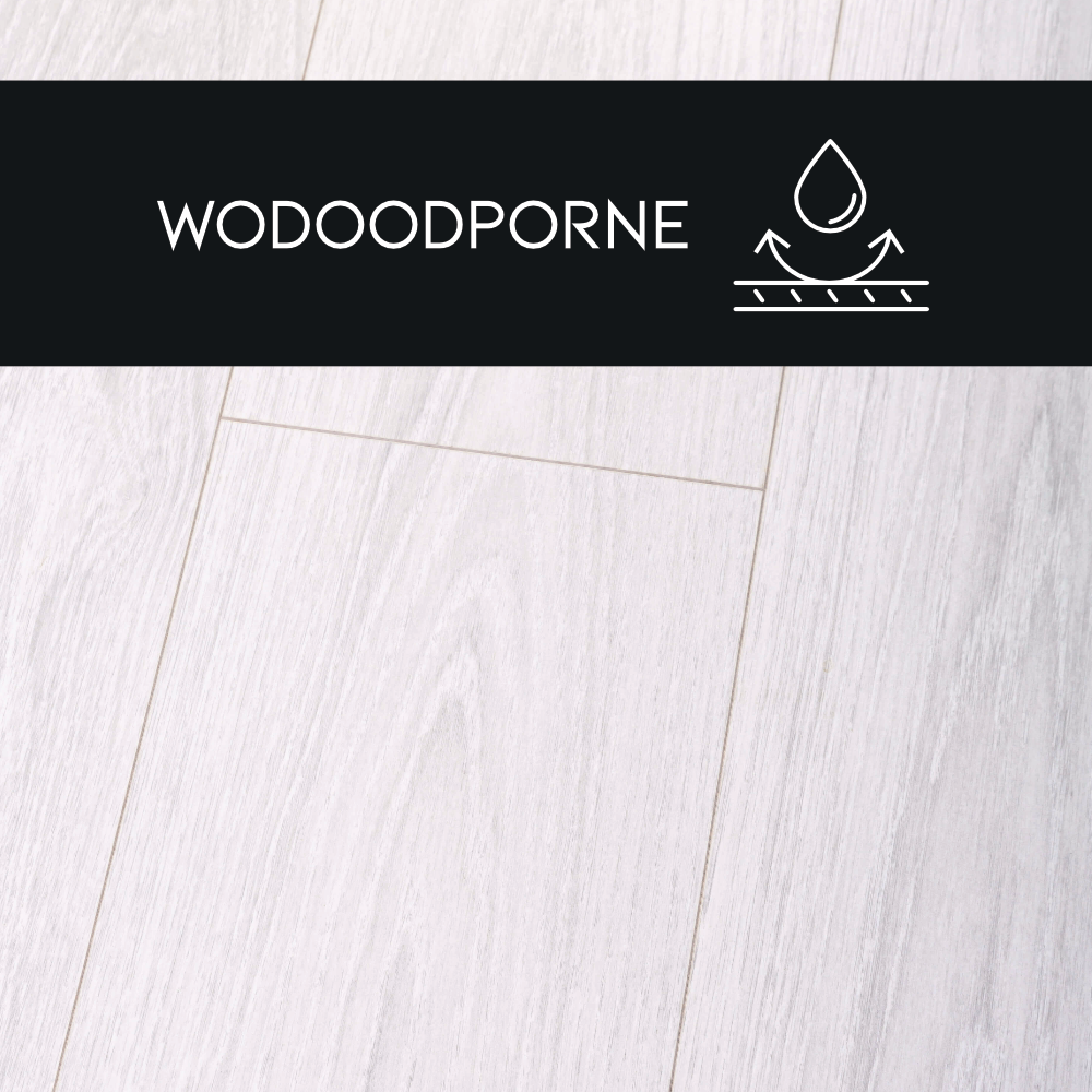 Panele laminowane Dąb Arktyczny Klasa AC4 8mm Hydro72 Premium Floor